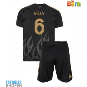 Billiga Juventus Lloyd Kelly #6 Tredjeställ Barn 2026-27 Kortärmad (+ Korta byxor)